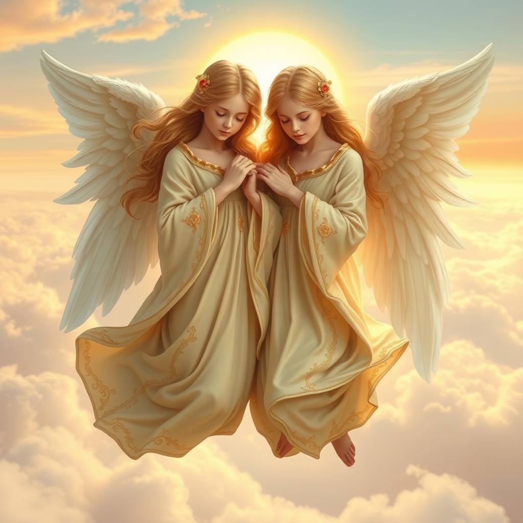 Twin Angels: Celestial Serenity