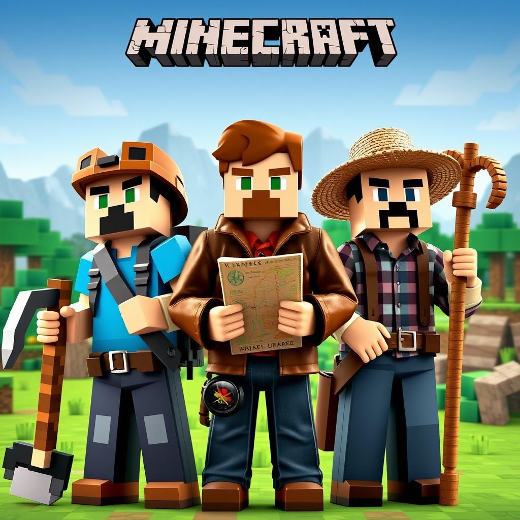 Minecraft Characters: Explore the World of Blocks and Builds