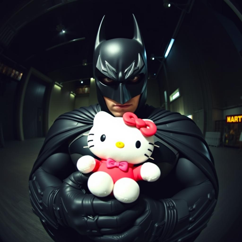 Batman Meets Hello Kitty: An Unlikely Duo