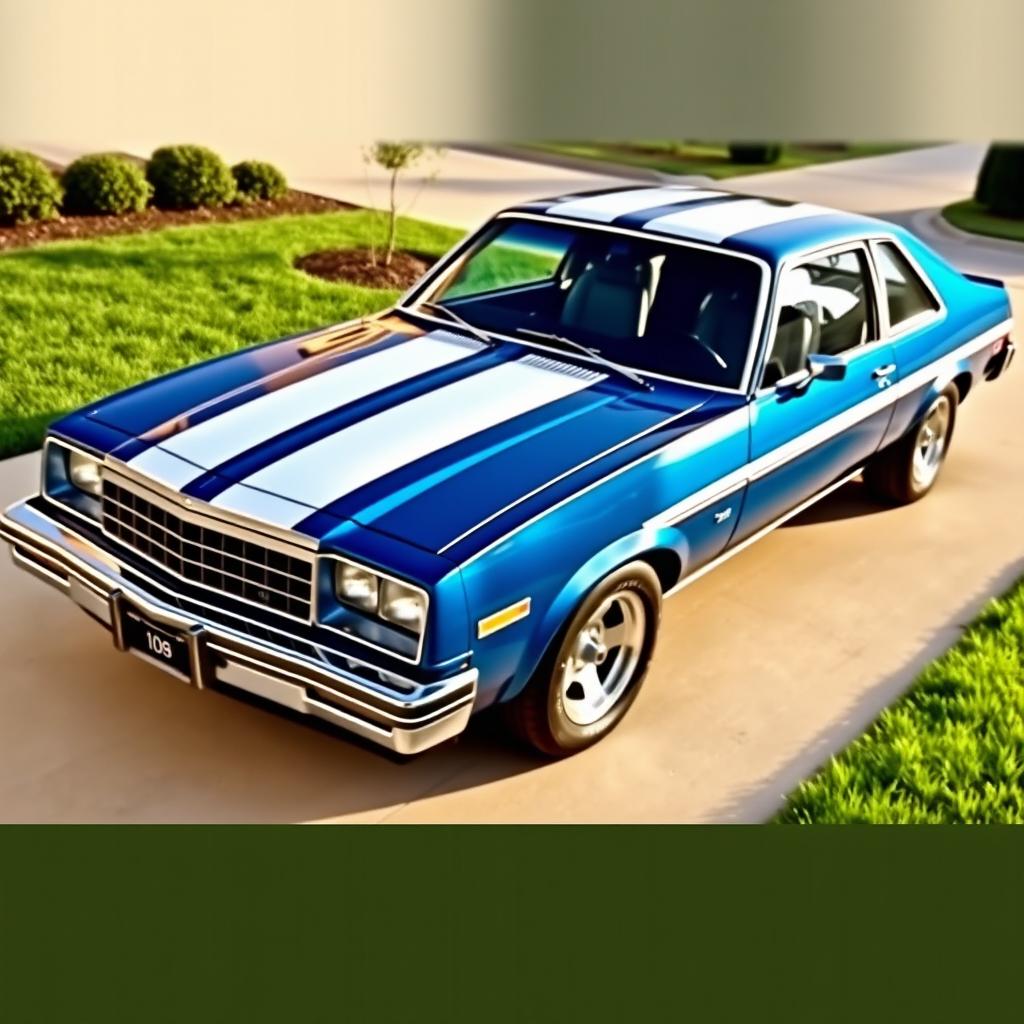 80s Chevrolet Nova Muscle Car - Relive the Past