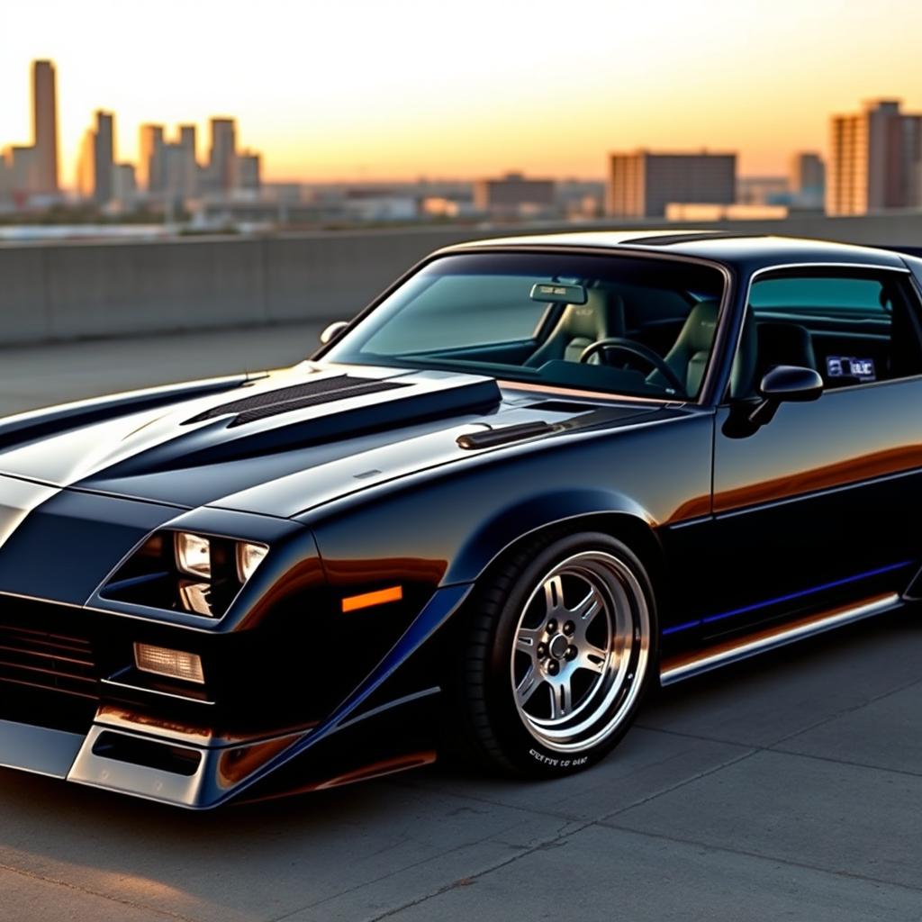 Rugged Elegance: 1980 Custom Chevrolet Camaro