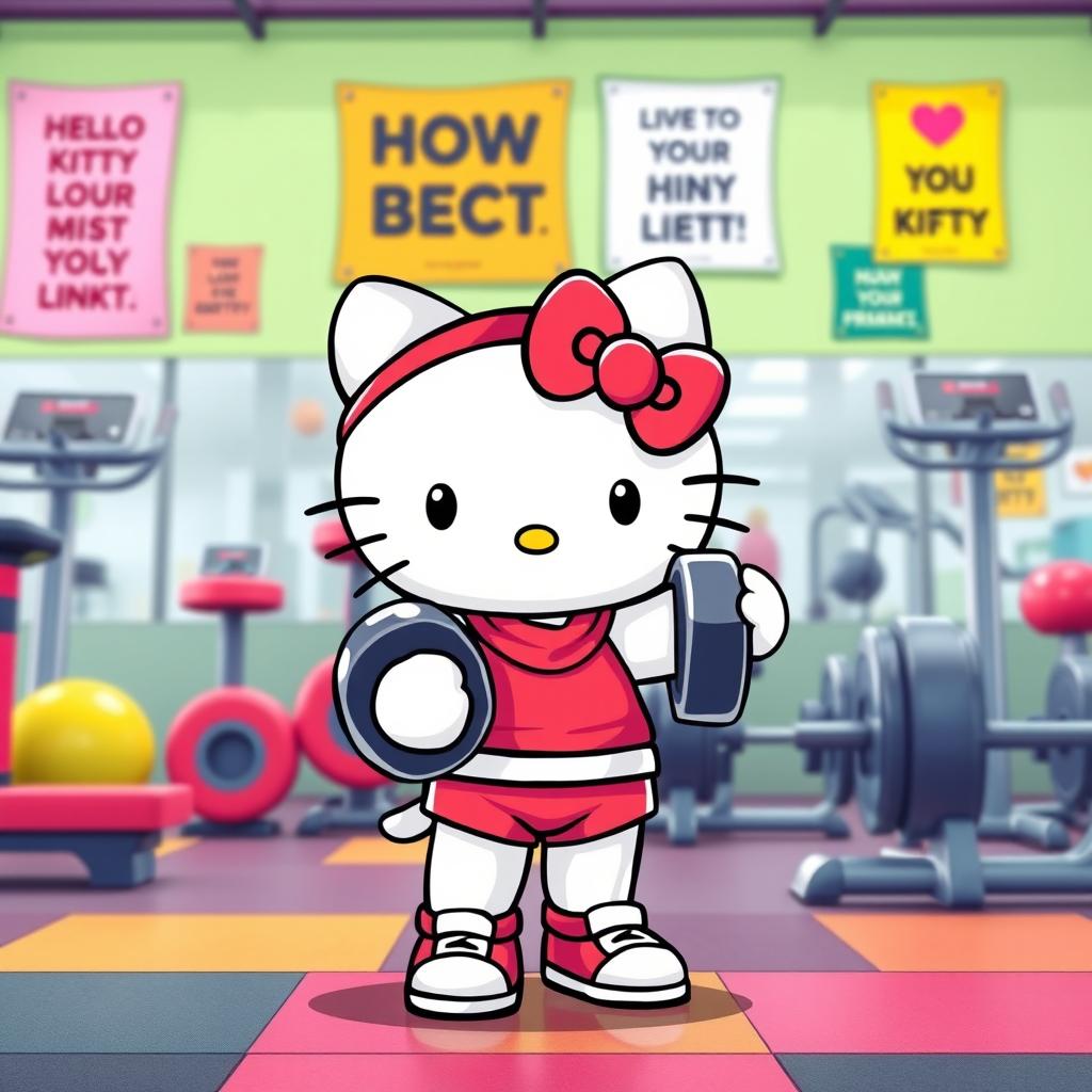 Work Out with Hello Kitty: Fitness Meets Adorable