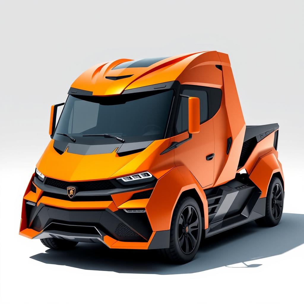 Futuristic Lamborghini Egoista Truck: Speed Meets Luxury