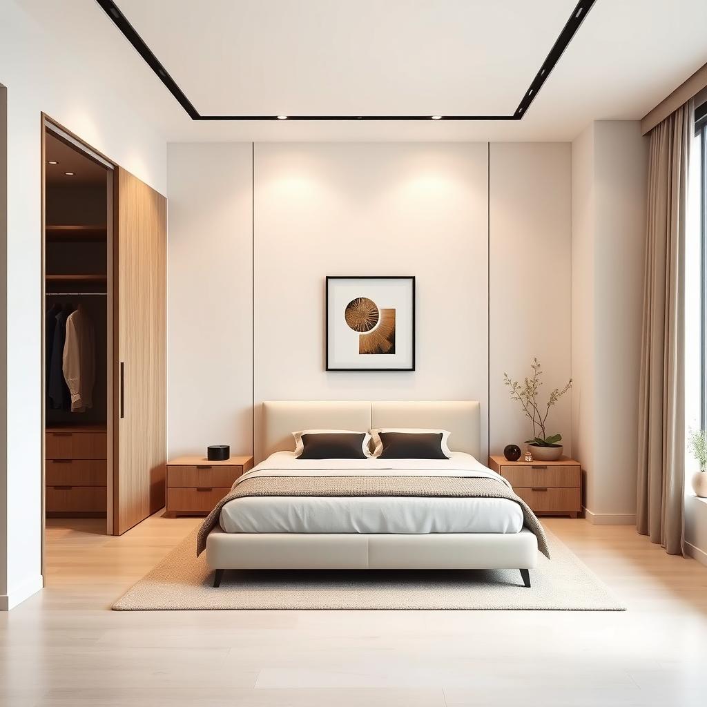 Elegant Bedroom Design: Balance Functionality with Style