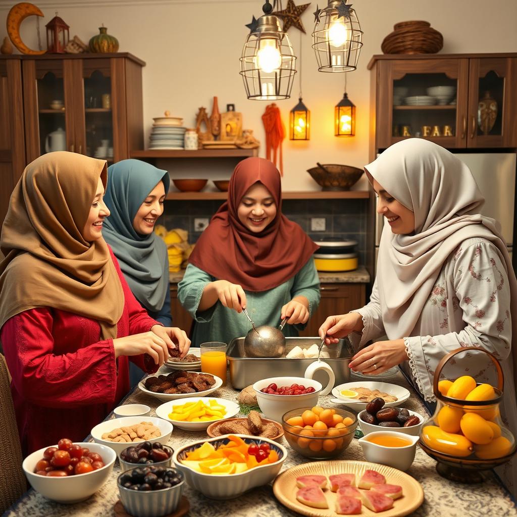 Warm Bites: A Radiant Ramadan Breakfast