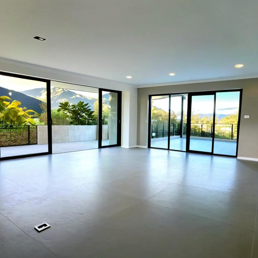 Escape to Serenity: Mountain View Living Room