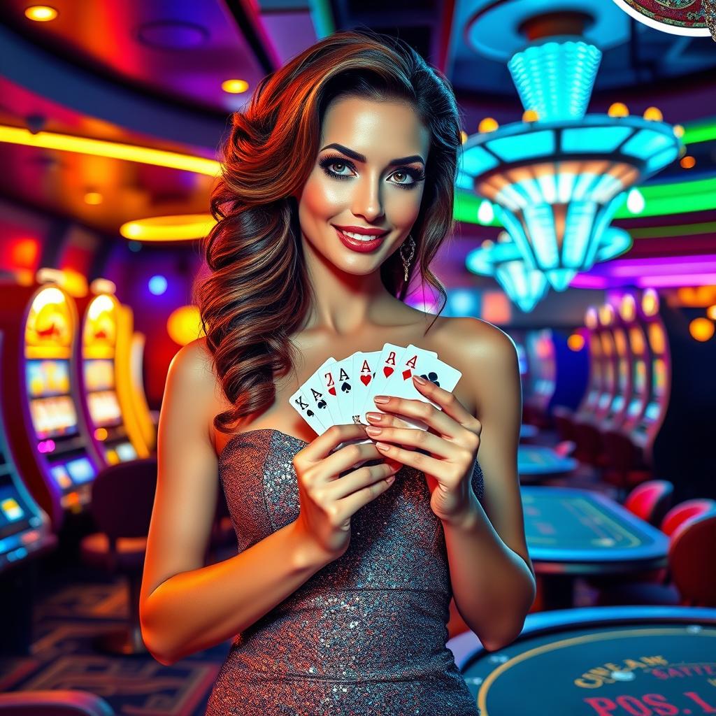 Shine Like a Jewel: The Sizzling Casino Girl