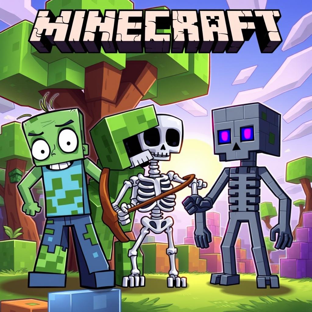 Unleash the Madness: Minecraft Characters