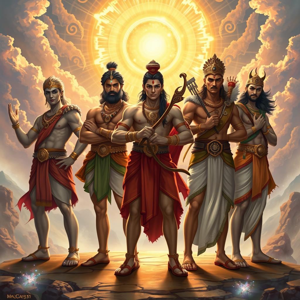 The Pandava Brothers: Unleash the Power of Mahabharata