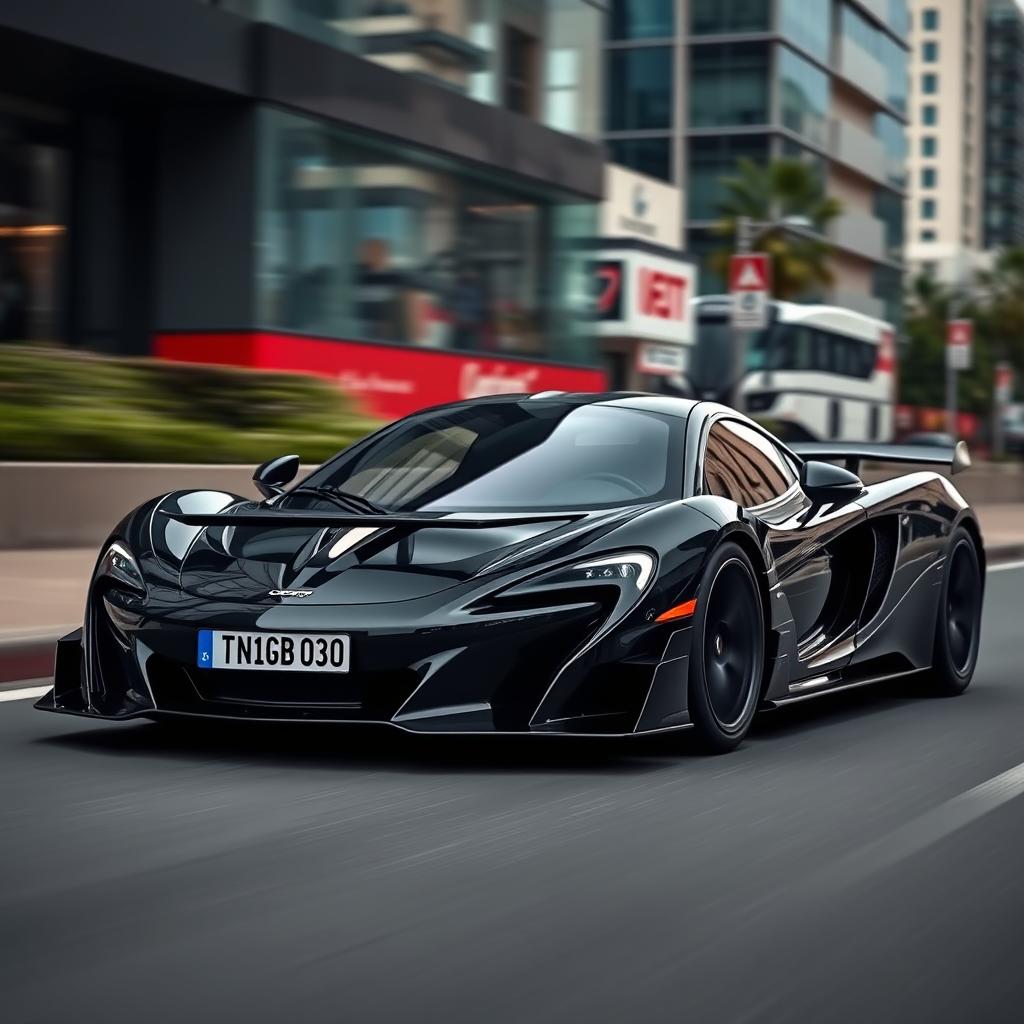 Black Beauty: McLaren P1 Supercar