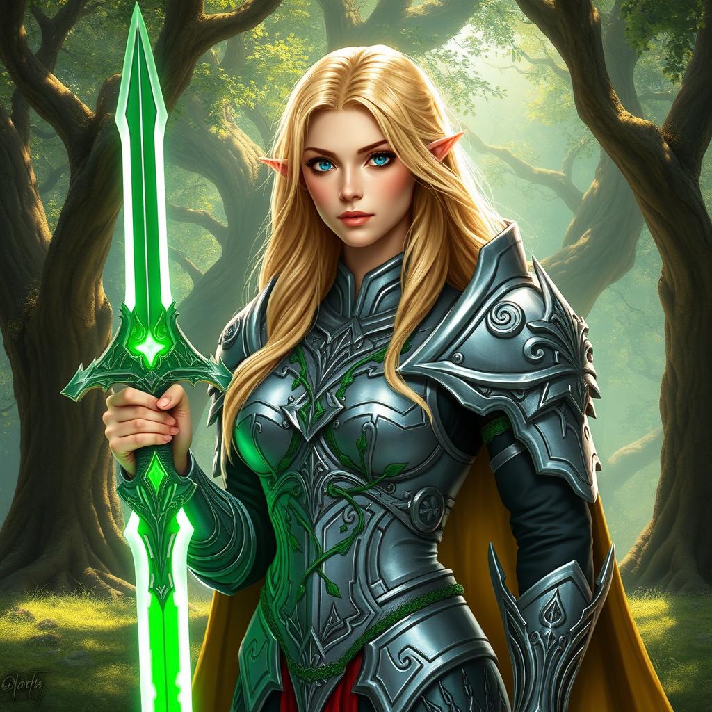 Guardian of the Glade: Elegance Meets Protection