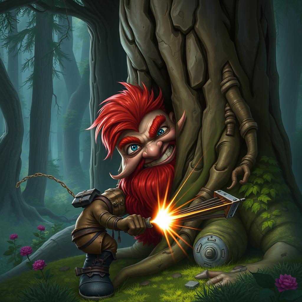 The Cunning Gnome Sorcerer
