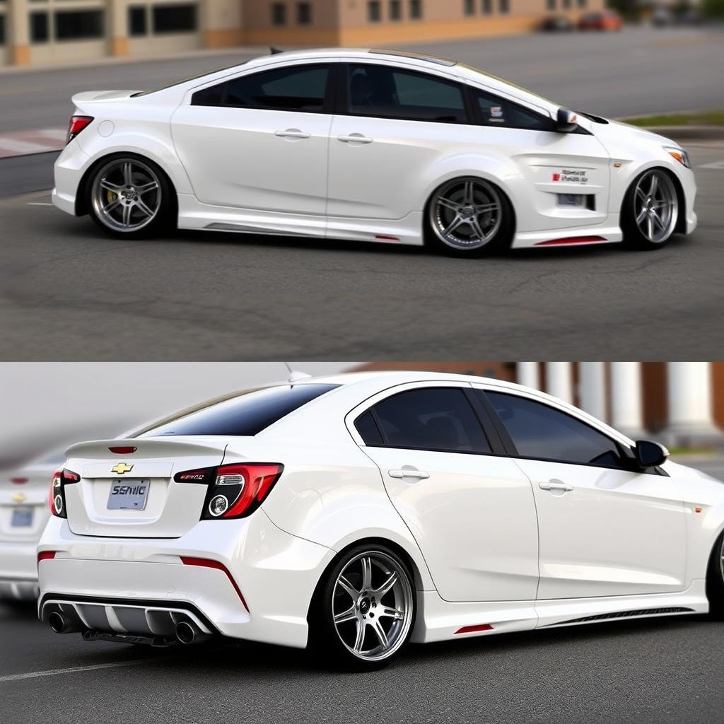 Sonic Revolution: Customized Chevrolet Sedan