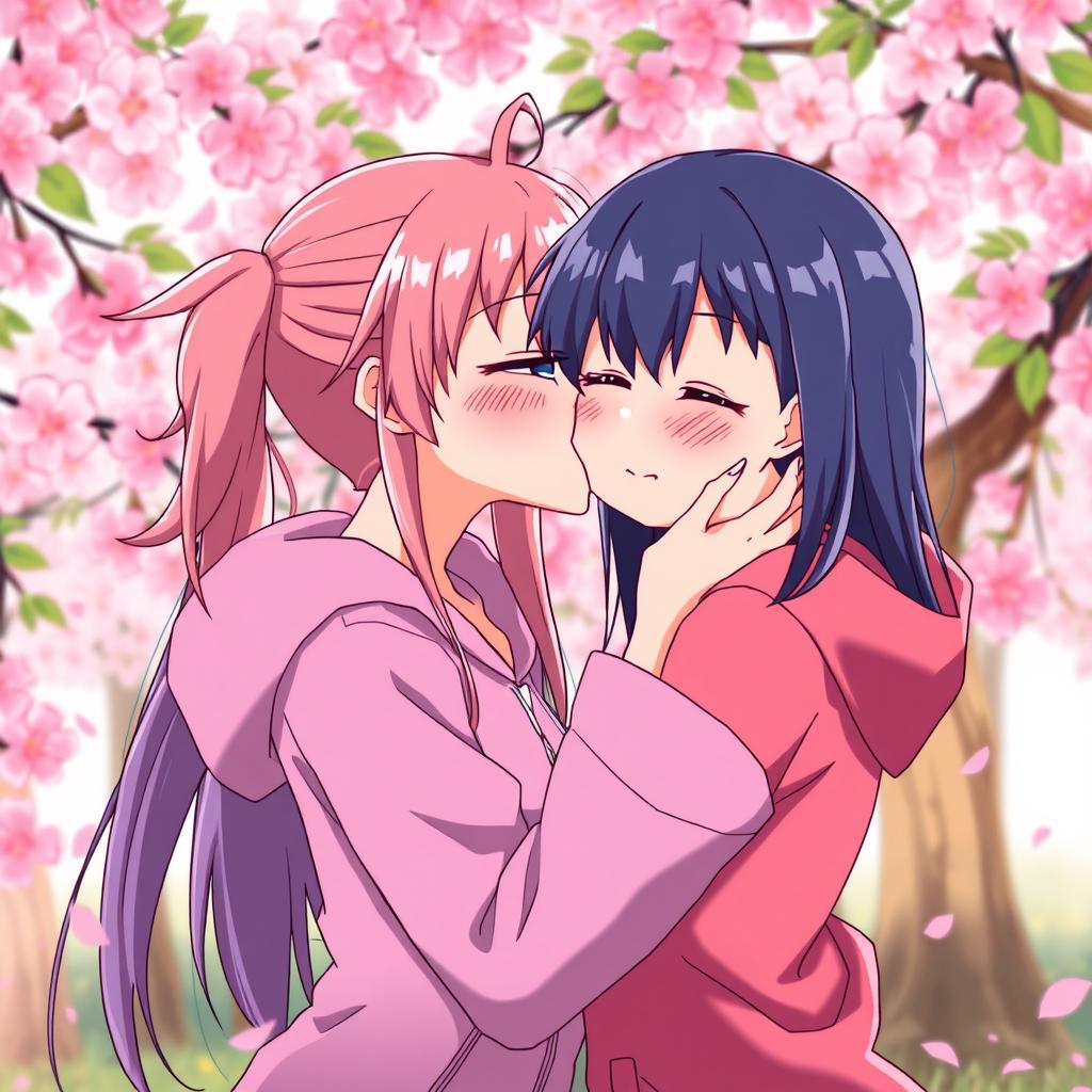 Sakura & Hinata: A Heartfelt Embrace