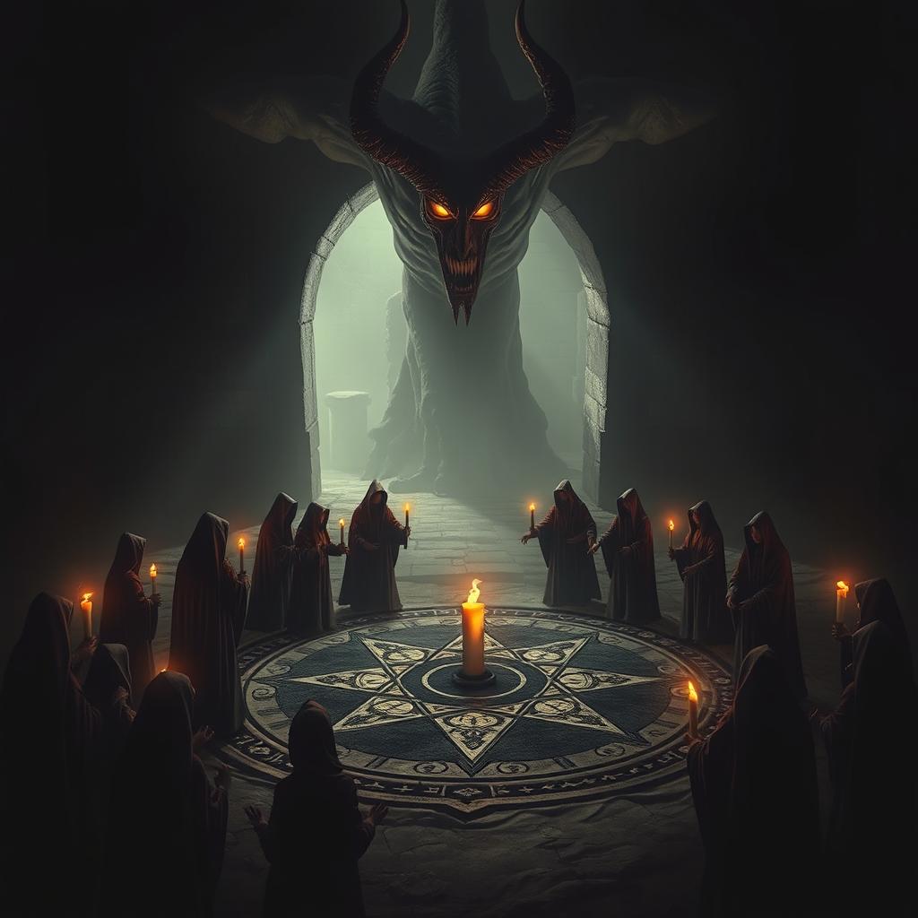 Eerie Ritual: Summon the Demon