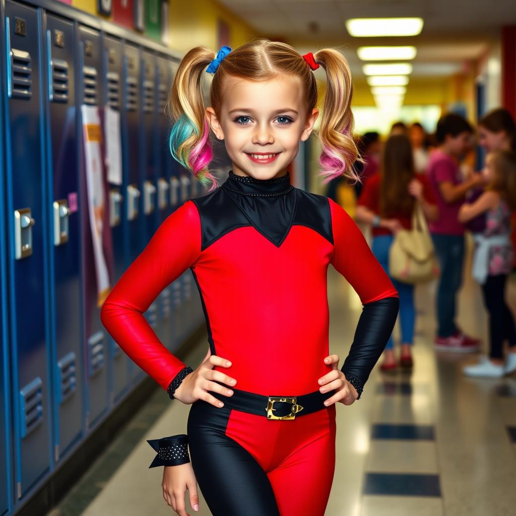 Harley Quinn Vibes: A School Day Adventure