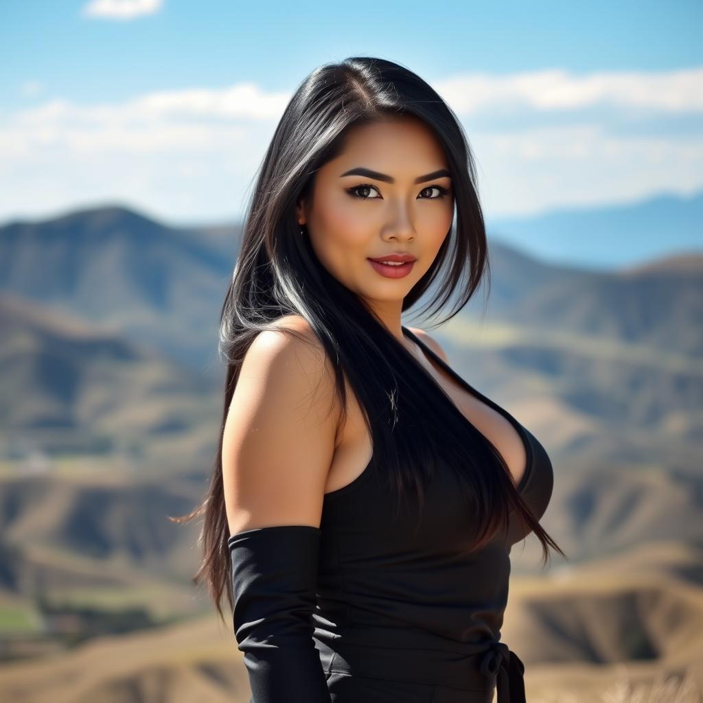 Captivating Beauty: 25-Year-Old Mongolian Woman