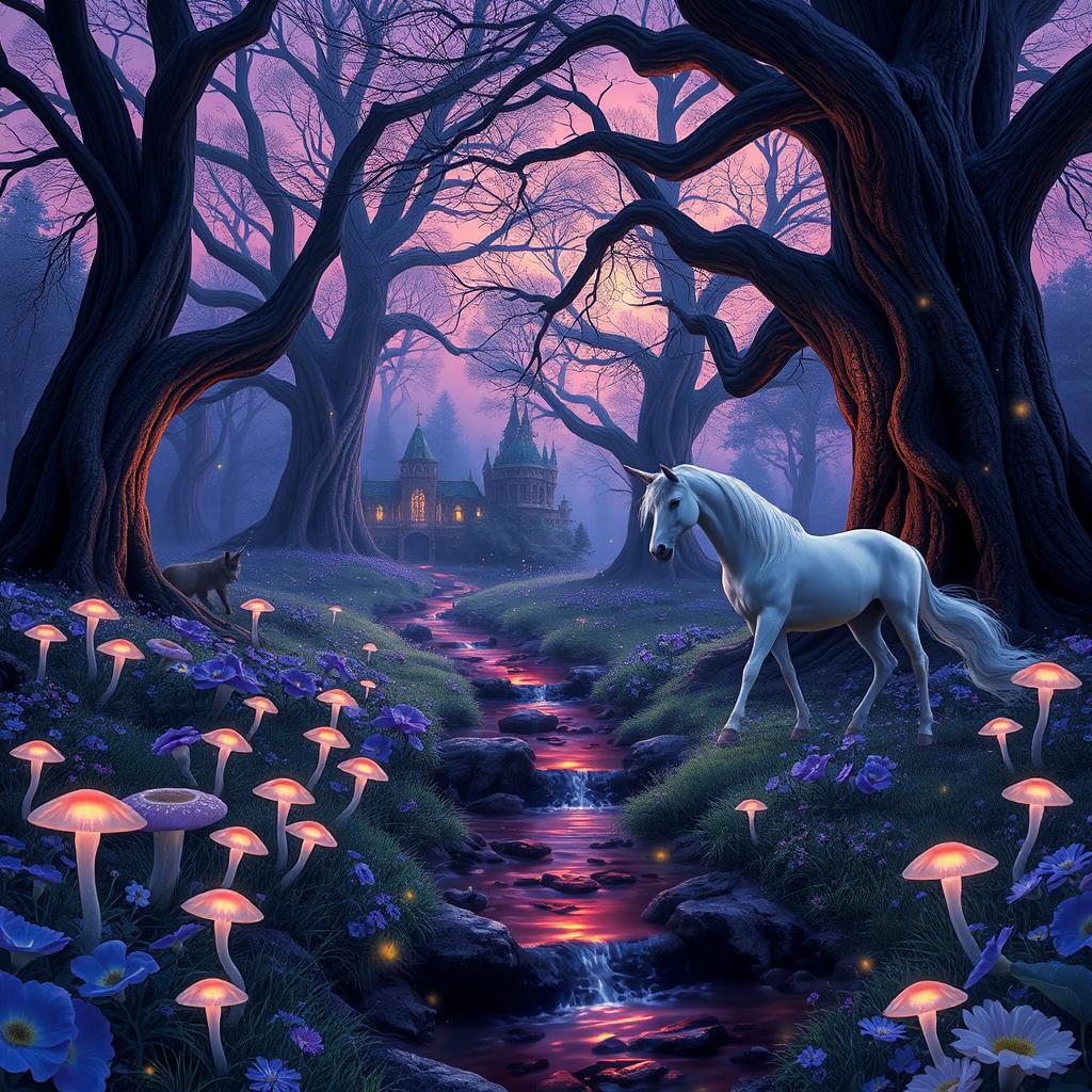 Discover the Magic of Twilight: Enchanted Forest Scene