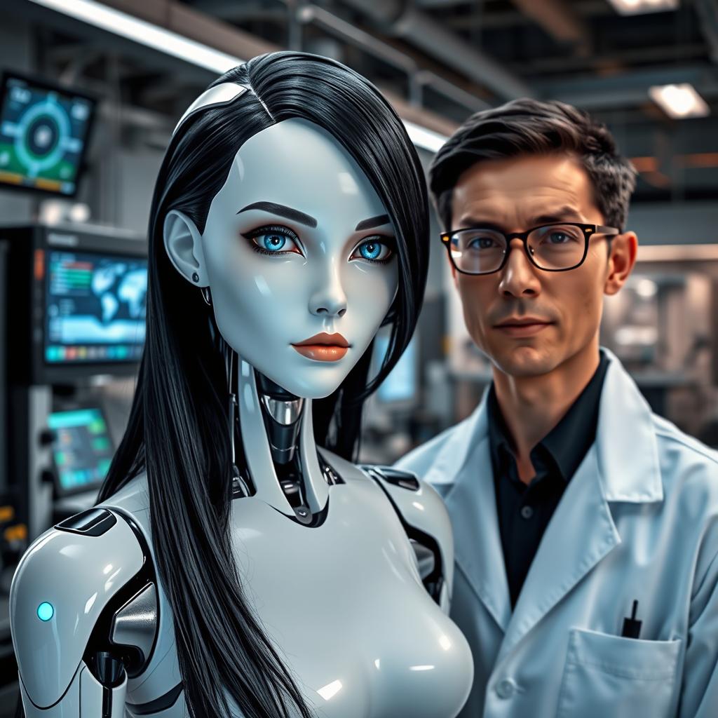 Meet the Future: A Realistic Female Android