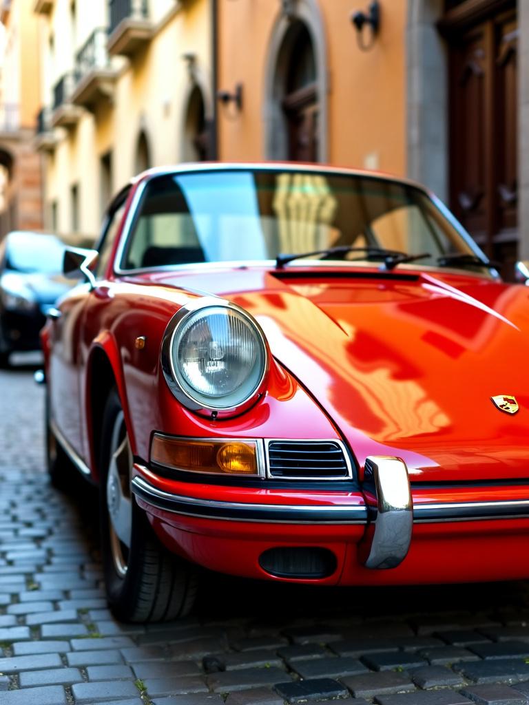 Classic Red Porsche 911: A Timeless Beauty