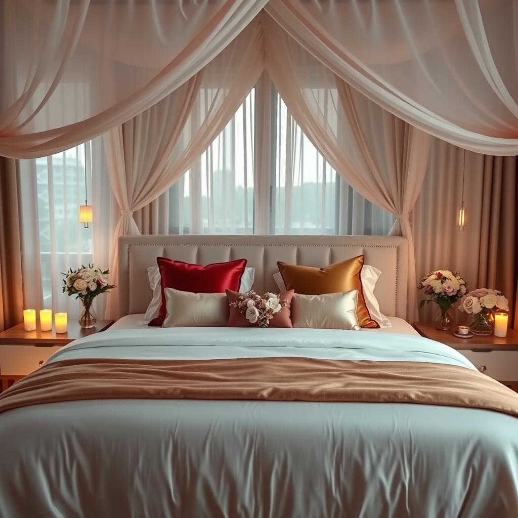 Enchanting Marriage Bed: A Romantic Haven