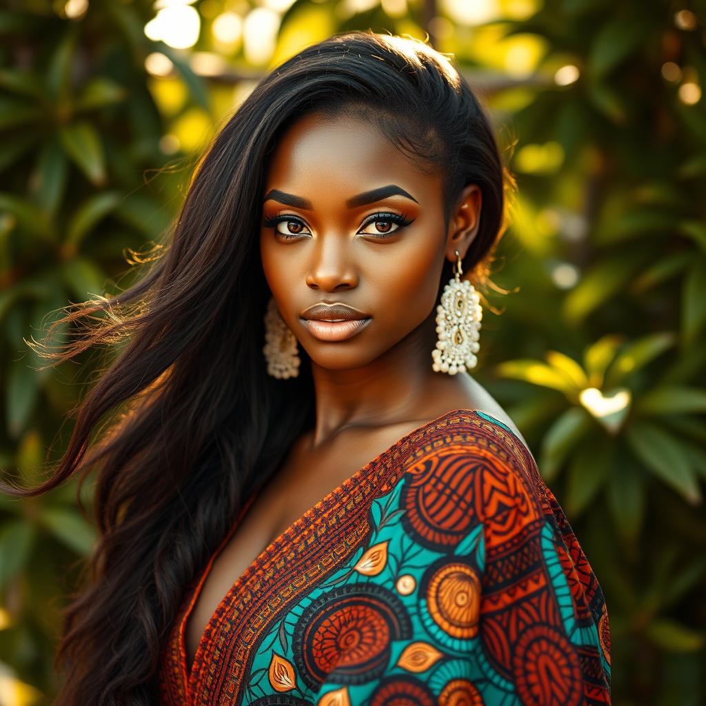 Stunning Portrait of an Ebony Beauty