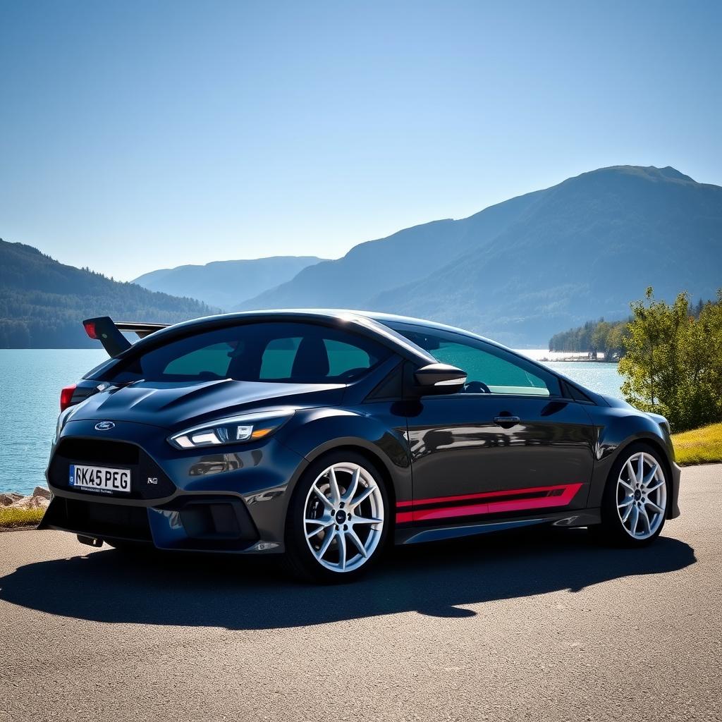 Stand Out with Style: Dark Grey Ford Focus RS