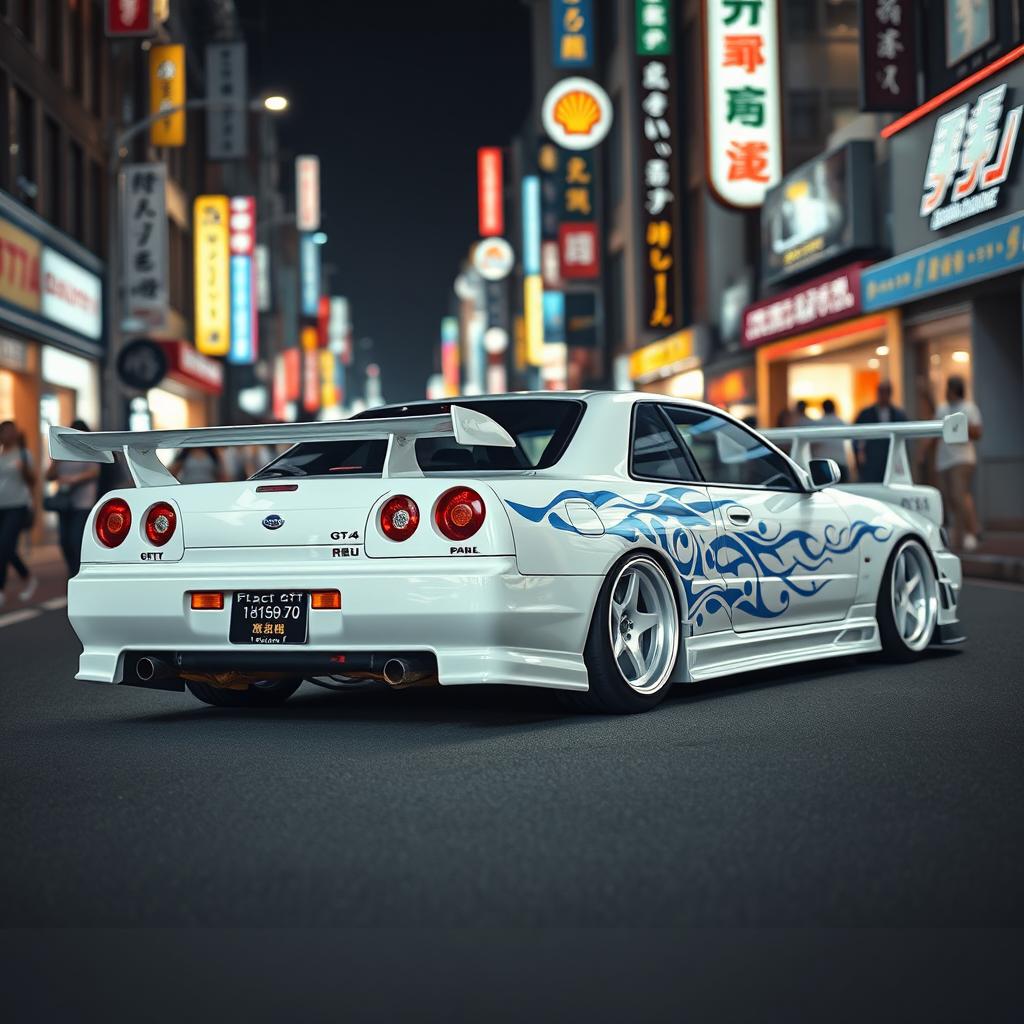 Unleash the Power: Nissan Skyline R34 GTT