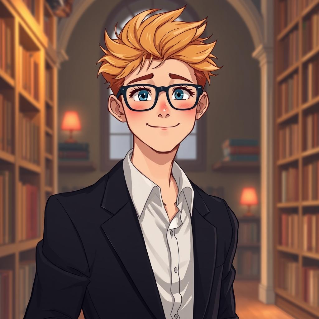 Charming & Casual: 22-Year-Old with Fluffy Strawberry Blonde Hair