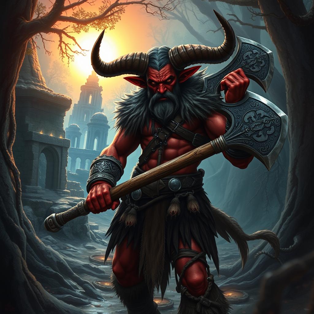 Unleash Your Inner Tiefling Barbarian