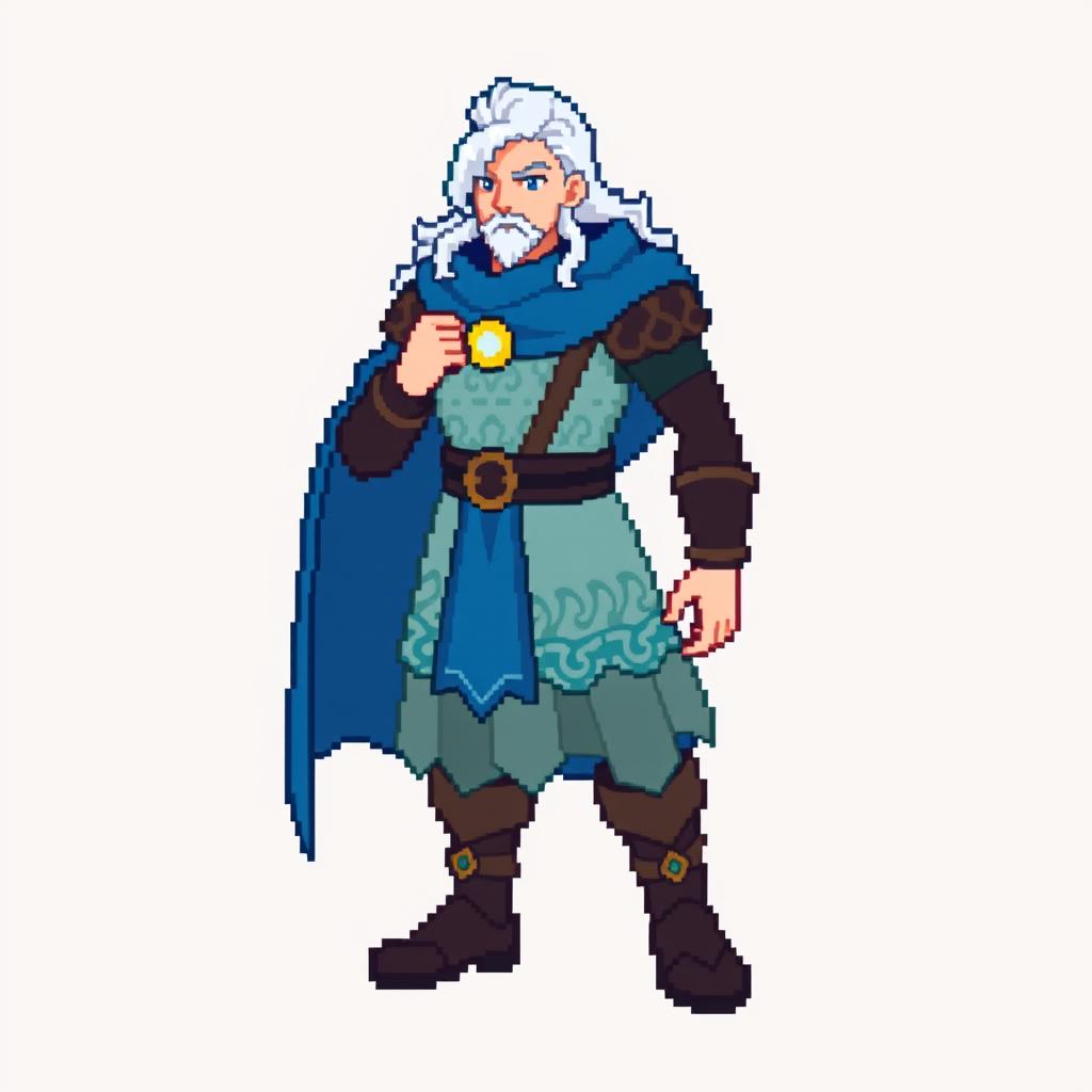 Norse God Njord: Pokémon Trainer Sprite
