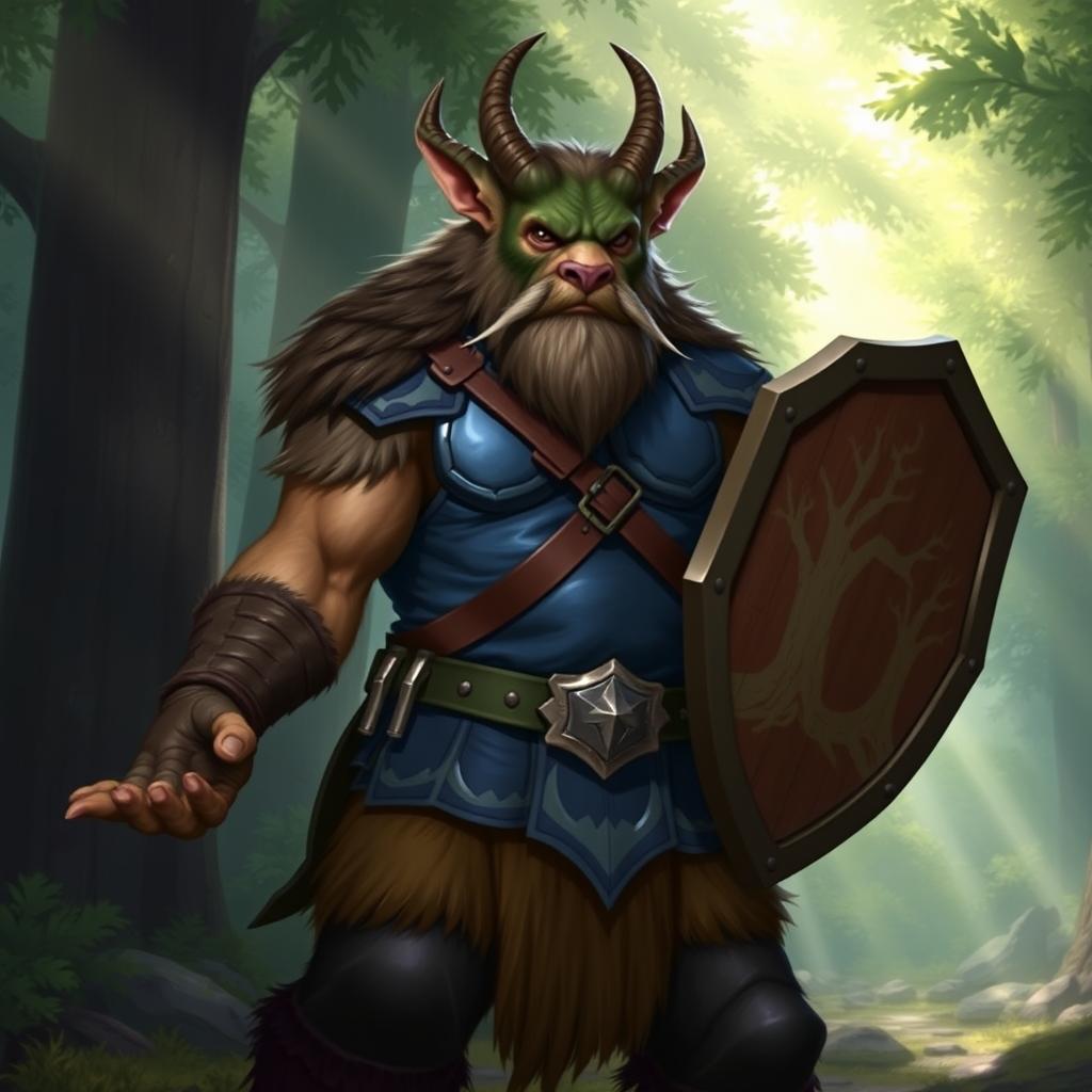 Embrace the Wild: Firbolg Character from D&D 5E