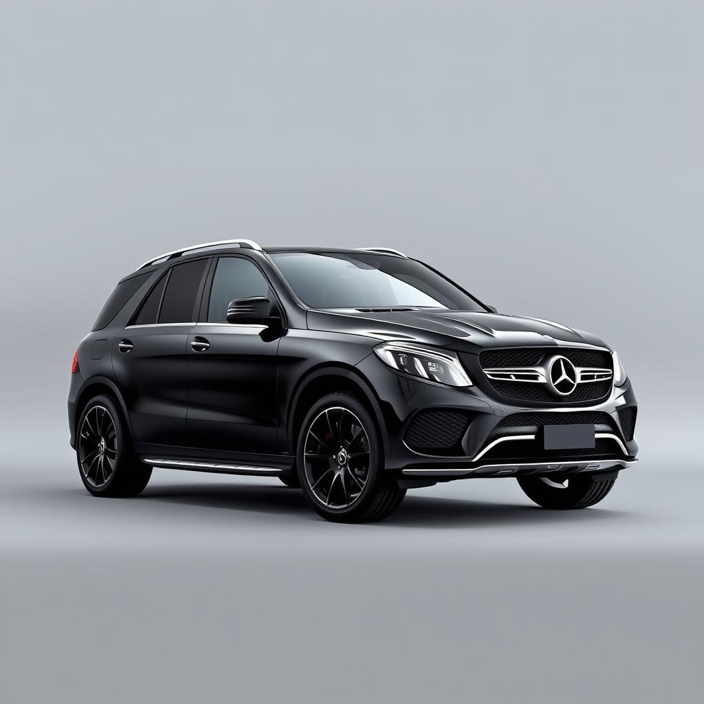 Elegant Black Mercedes GLE SUV Perfection