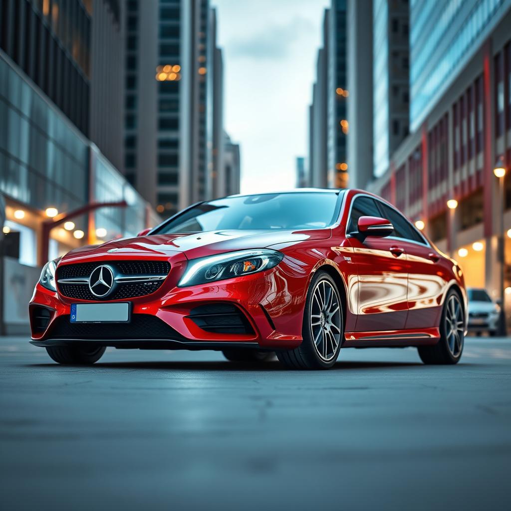 Unleash Luxury: Stunning Red Mercedes-Benz CLE