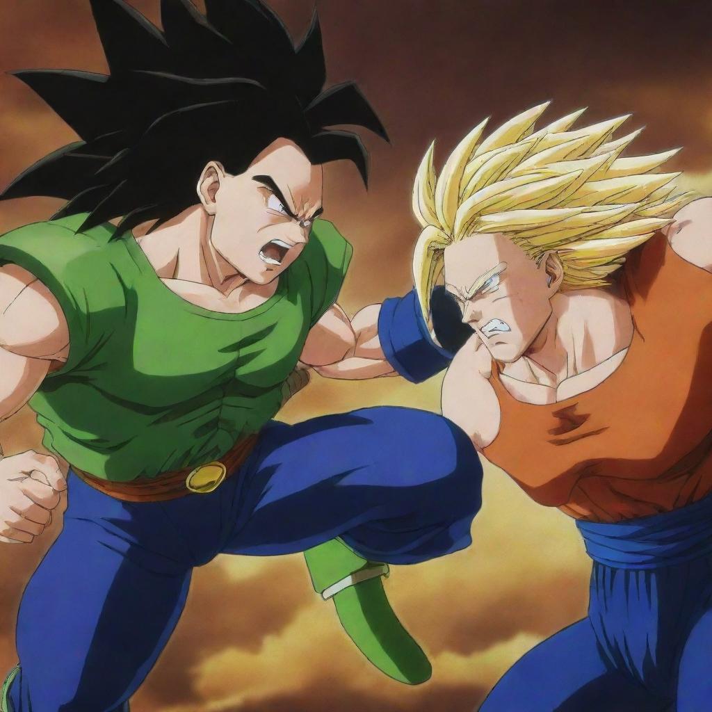 The Brutal Battle: Broly vs Android 17