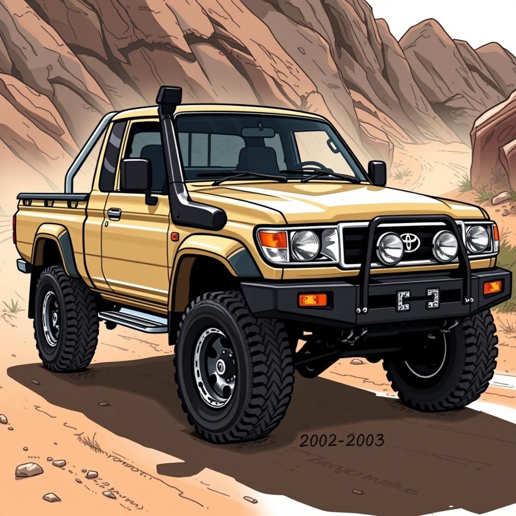 Explore the 2003 Toyota Land Cruiser 100