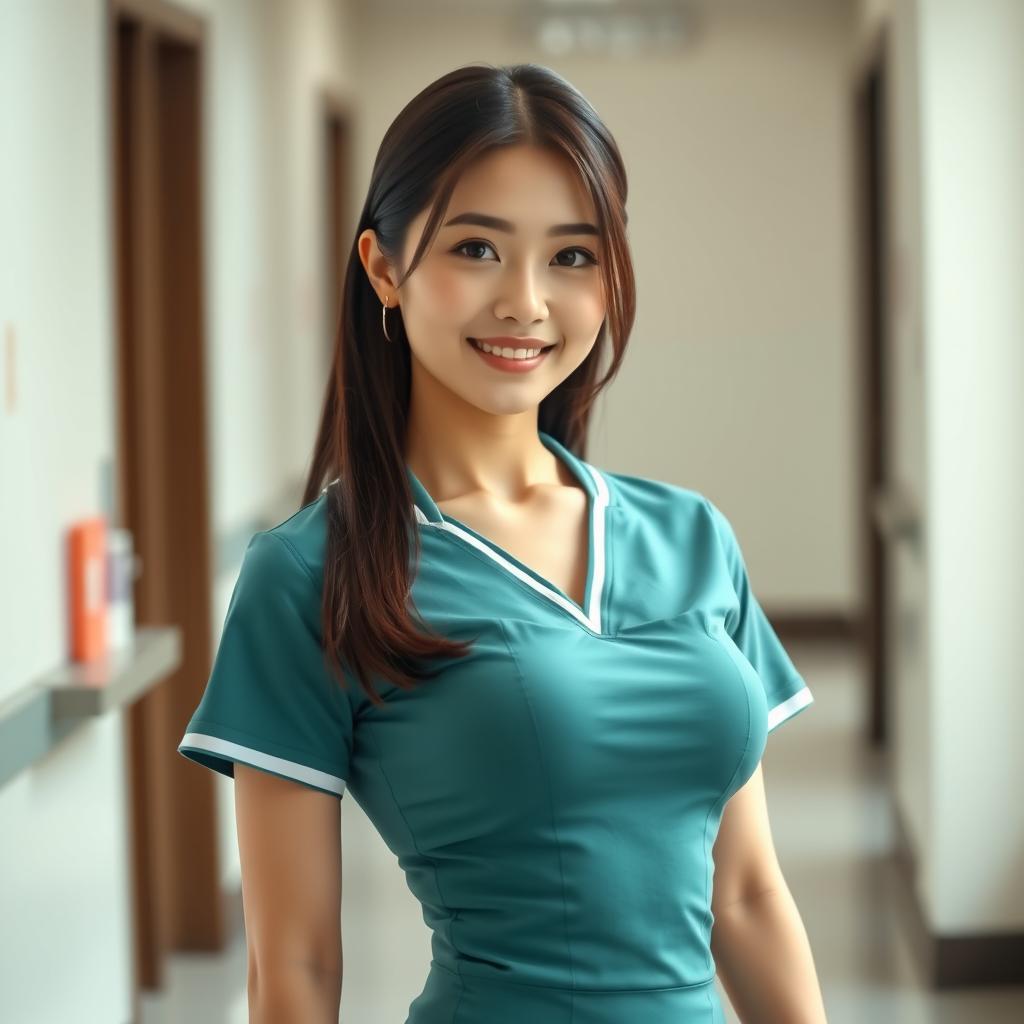 Sleek & Stylish: Meet the 25-Year-Old Korean Nurse