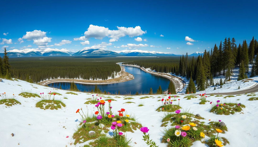 Breathtaking Siberian Wilderness: A Panoramic Escape