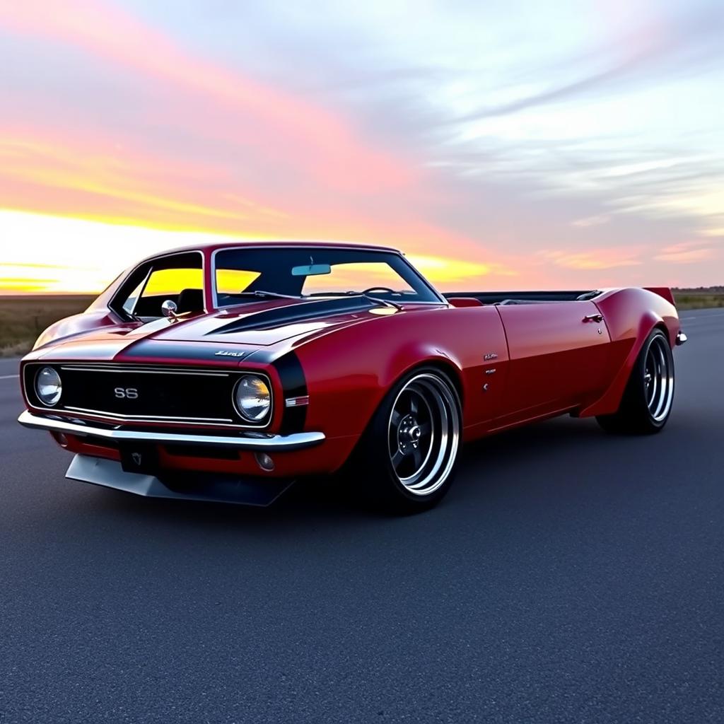 Unleash the Beast: 68 Camaro Wide Body