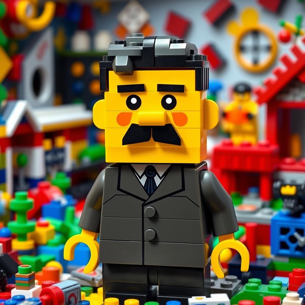 Colorful Lego Hitler: A Whimsical Take