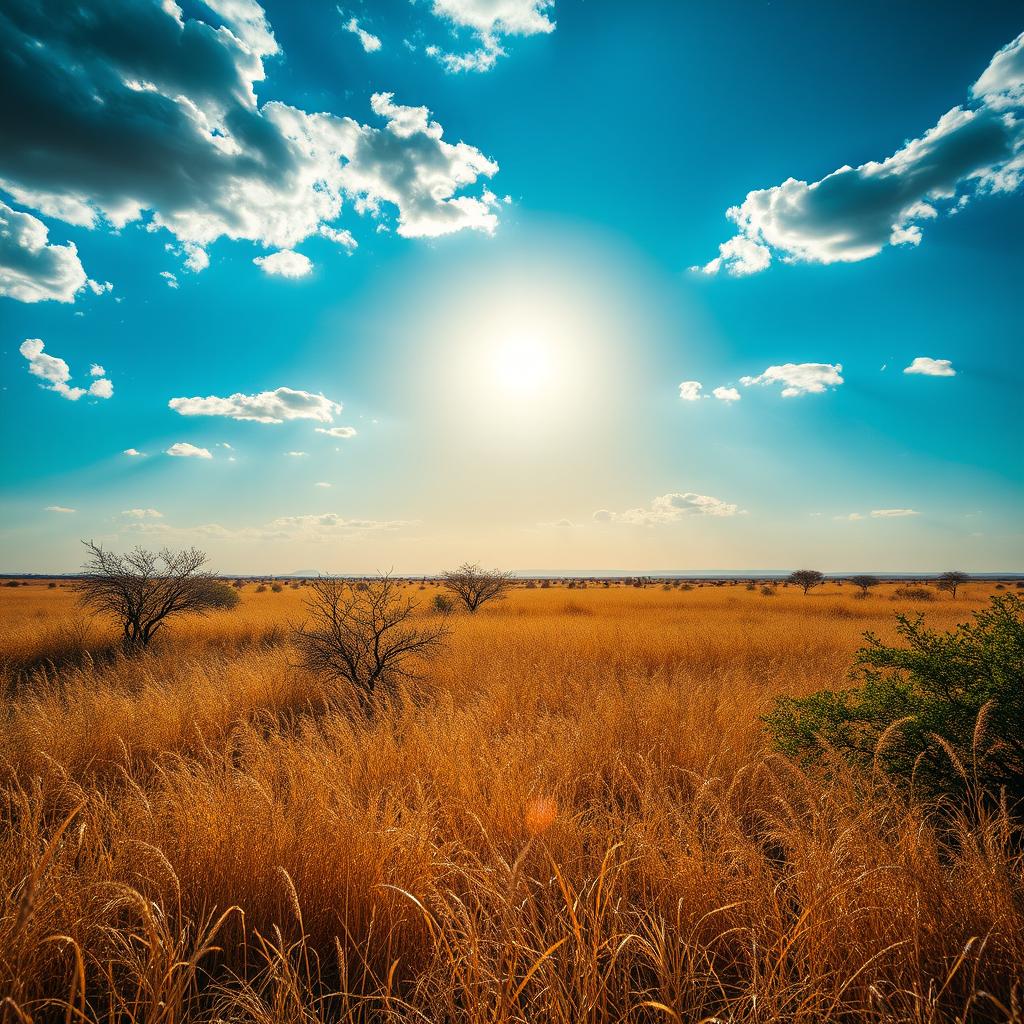 Breathtaking African Savanna Landscape