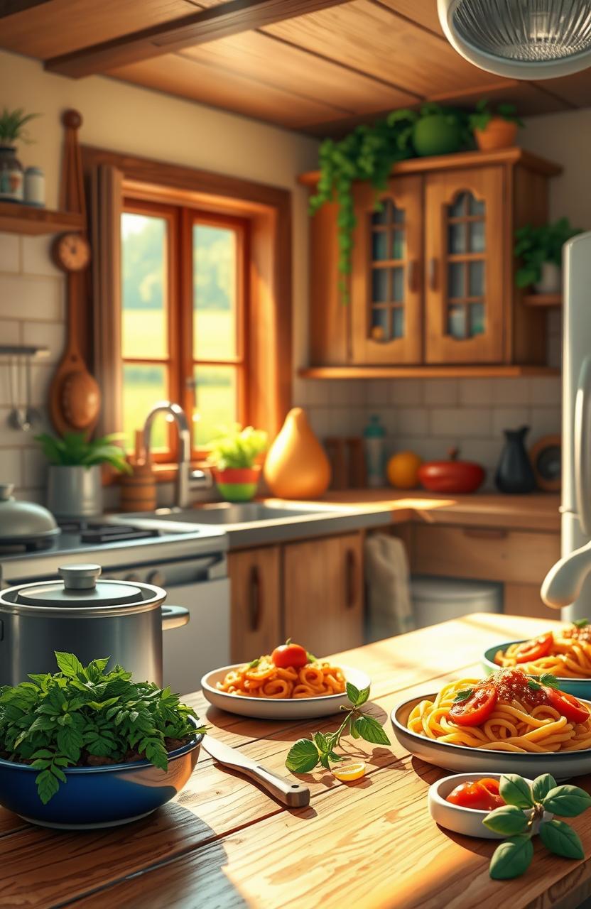 Cozy Mario-Inspired Kitchen: A Culinary Adventure