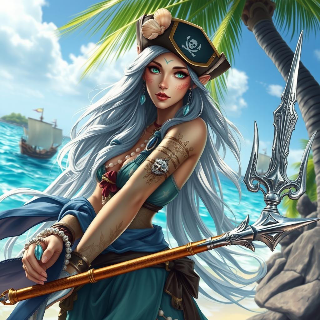 Enchanting Sea Elf Pirate