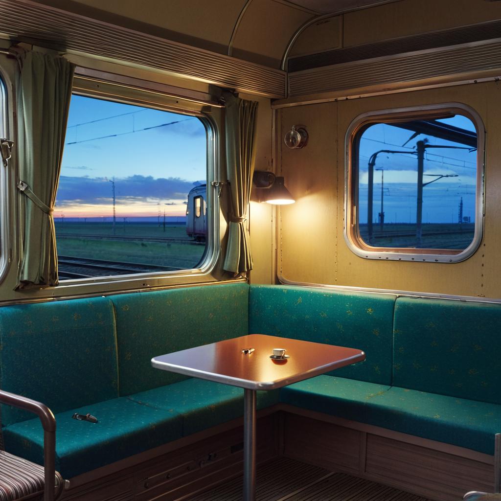 Cozy Train Car Interior: A Unique Retreat