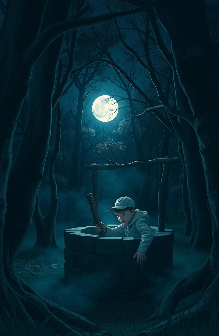 Unearth the Mystery: Creepy Well in Dark Forest