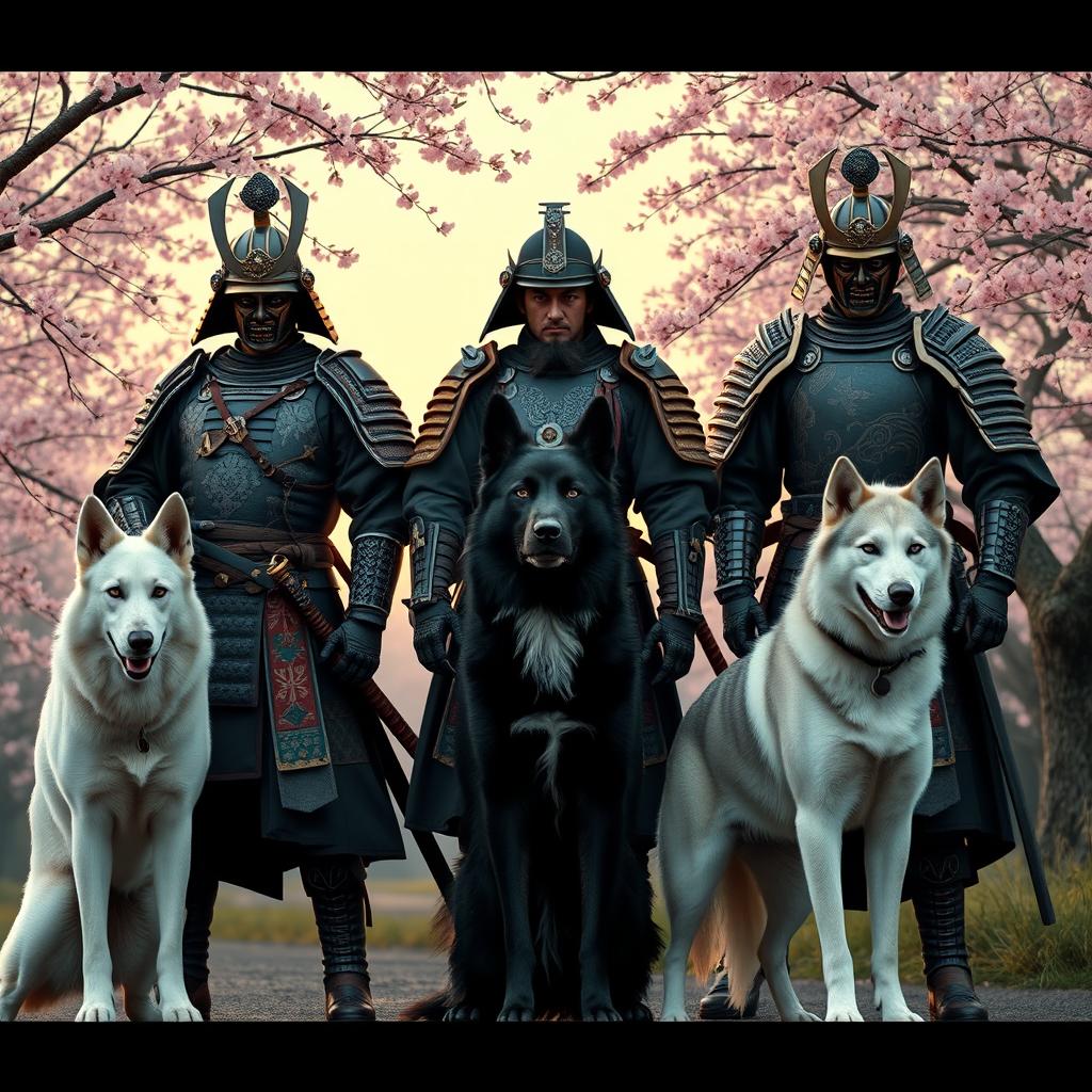 Samurai & Their Loyal Dogs: A Heroic Bond