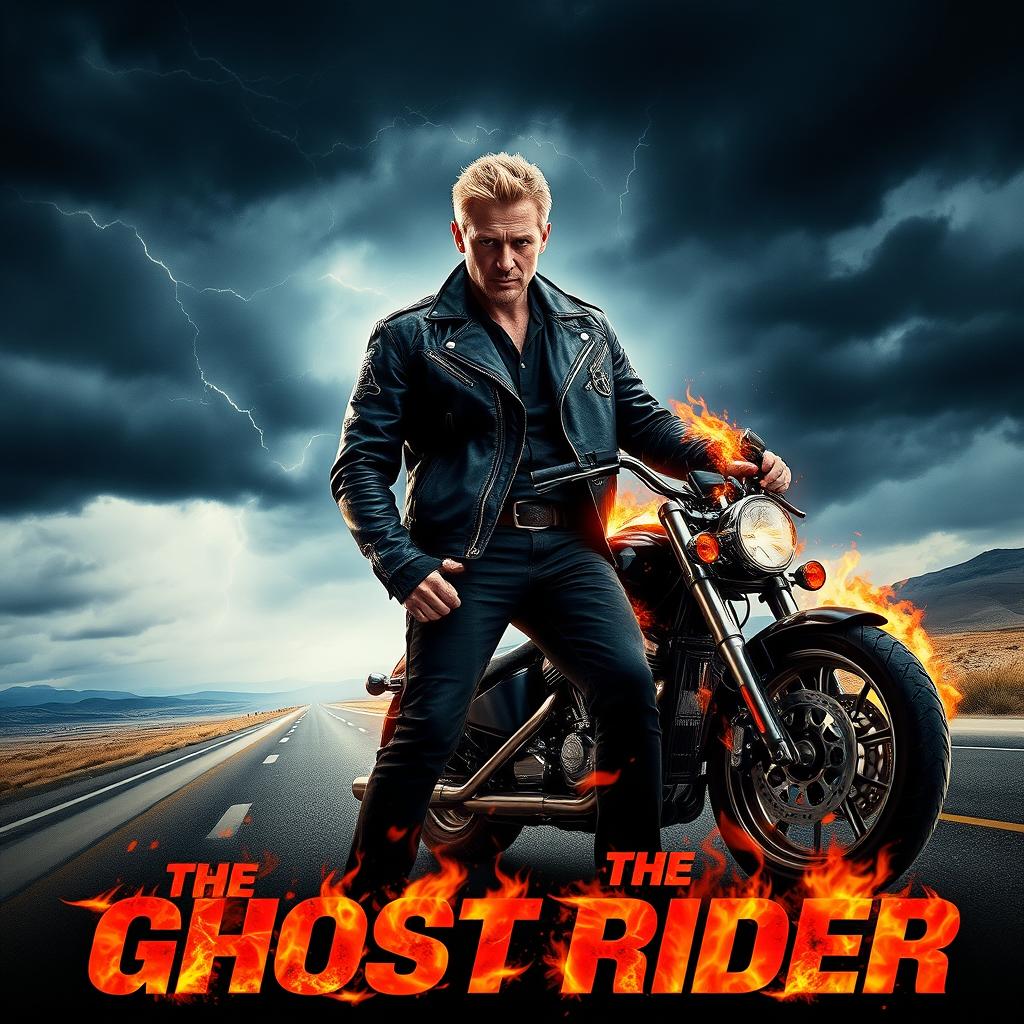 The Ghost Rider (2025) Teaser Poster: Jensen Ackles