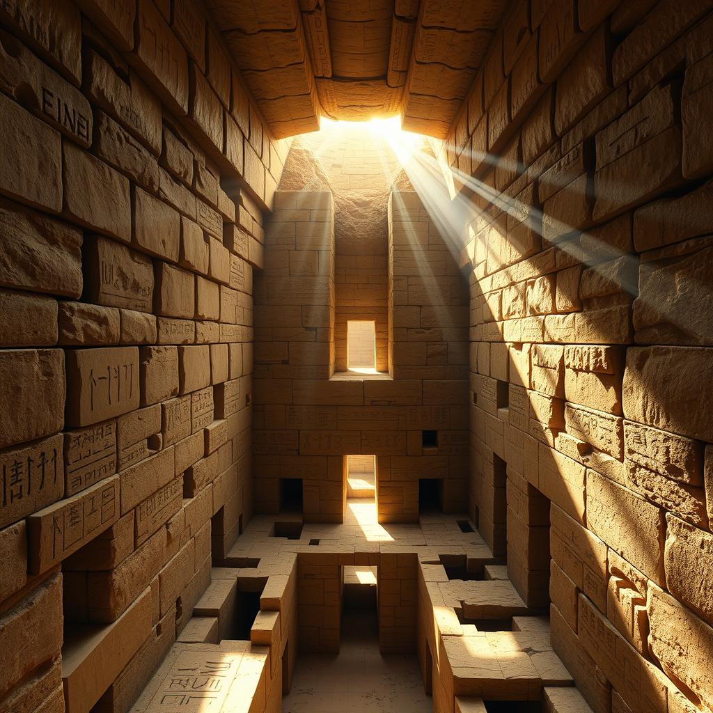 Explore the Mysteries of the Great Pyramids Interior