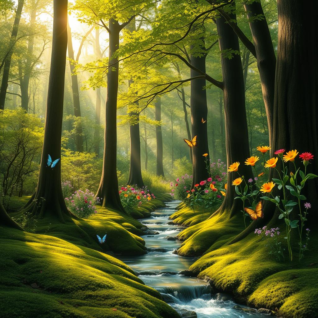 Discover Tranquility: Serene Forest Escape