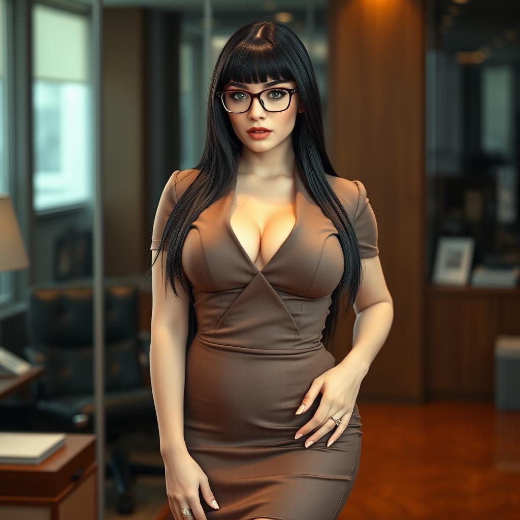 Meet the Boss: A Captivating Russian MILF